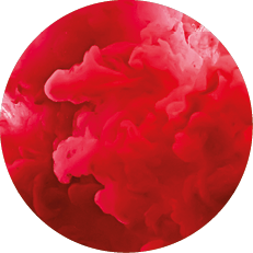 Ink in water isolated on white background.